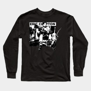 Eric Clapton // Vintage Style Design Long Sleeve T-Shirt